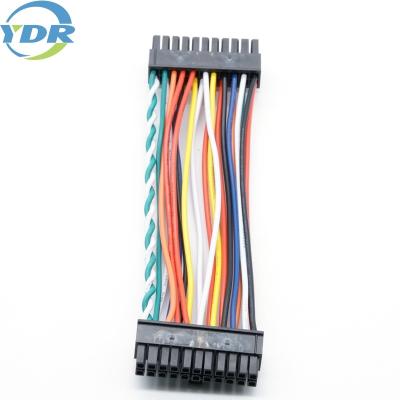 China Cable original de encargo del arnés de cable del conector UL1007 22AWG de los lados de los pernos 2*11 22 dos de Molex 3,0 en venta