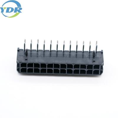 China Dual Row Wire Harness Connectors , SMT Type Molex 24 Pin Connector for sale