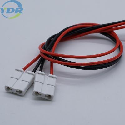 China JST TJC2 PH5.0mm 7.5mm chicote de fios eletrônico preto vermelho do fio do conector fêmea de 2 pinos à venda