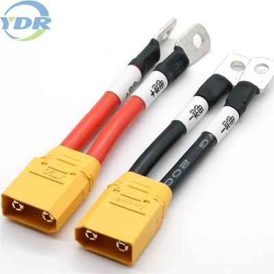 China XT90 Lithium Battery Connector Cables W/Sheath E bike Charging Adapter for sale