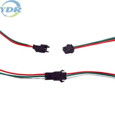 China JST SMR-03VB Connector Cable SMP-03V-BC Male Female AWG22 150mm Wire for sale