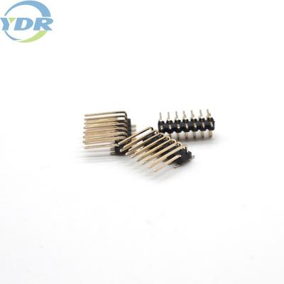 China Dual Row Pcb Circuit Board Connector 1.27mm 2x7Pin Gold Plated for sale