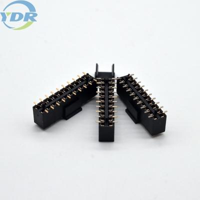 China Female 2.54 Pcb Connector 2-40 Pin U-type Dual Row SMT Type for sale