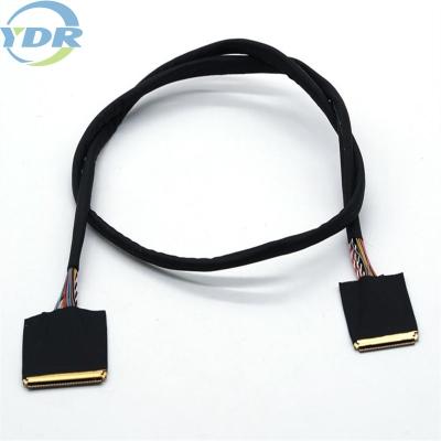 China Pitch 0.5mm TV LVDS Display Cable I-PEX 40pins To I-PEX 30pins for sale