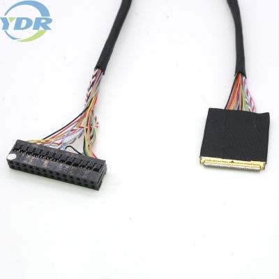 中国 Du Pont 2.0 IPEXのコネクターが付いているLCD 4K HD LVDSの表示ケーブル 販売のため