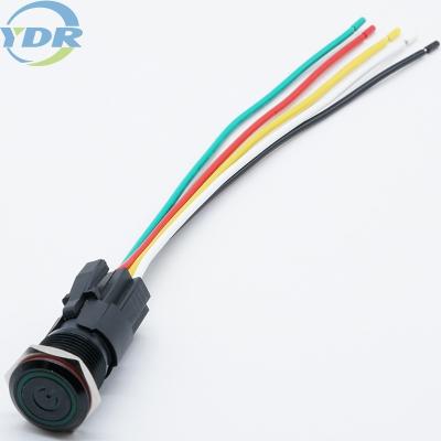 China 260mm Switch And Outlet Wiring , Push Button Wiring With 16mm Hole for sale