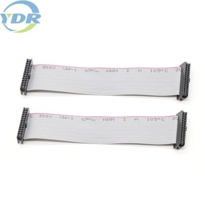 China 2.54mm IDC Flat Ribbon Cable UL2651 28AWG PVC Copper Material Wire Harness for sale