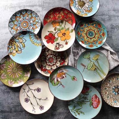 China OEM Welcome Vintage Stoneware Dishes for sale