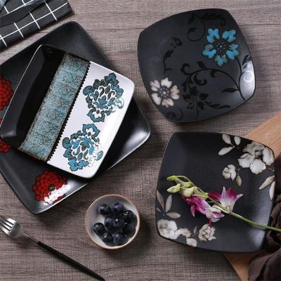 China Placas de cena adaptables de la cerámica en venta