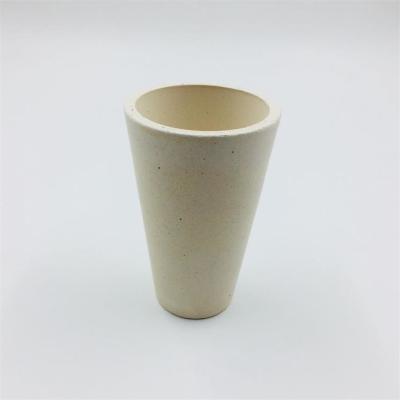 China 90mm Durable Anti Corrosion Fire Assay Crucible Gold Melting for sale