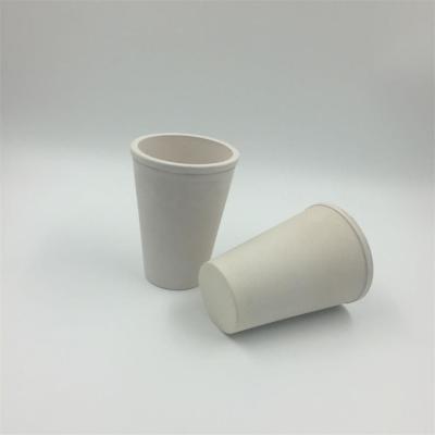 China Tapered Hieght 160mm Fire Assay Crucible Industrial Milky White for sale