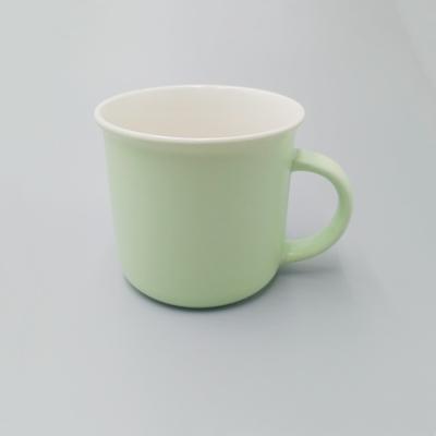 China Matte Glaze Enamel Coffee Mug externo modificó para requisitos particulares en venta