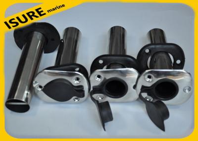 China 4 x Rod Holder Flush Mount Stainless Steel fishing Rod Holders - 90 Degree for sale