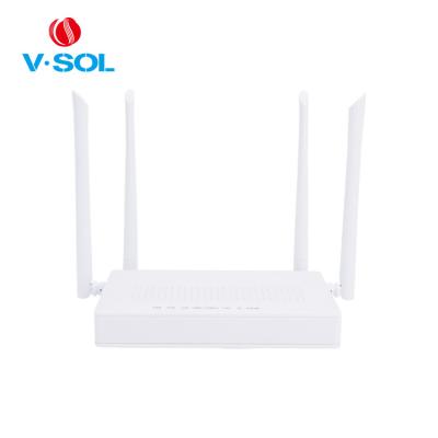 China VSOL GPON EPON Optical Network Unit 4GE 1POTS 2USB For Fixed Network Operator for sale