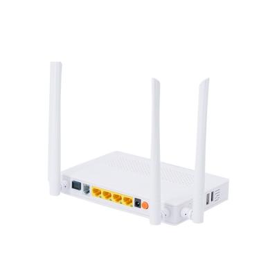 China 2USB 4GE GPON ONU WiFi Wireless VoIP Router ABS Plastic Home Gateway for sale