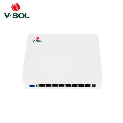 China GE 8 Ports MDU XPON PoE Dual band WiFi Reverse Support IEEE802.3at for sale