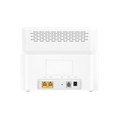 China CPE 4G LTE WiFi Dual Band Router CAT6 AP 1WAN 3LAN For office for sale