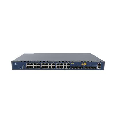 China Ethernet 24 Port Layer 3 Managed Switch Gigabit 35W RJ45 / SFP Combo for sale