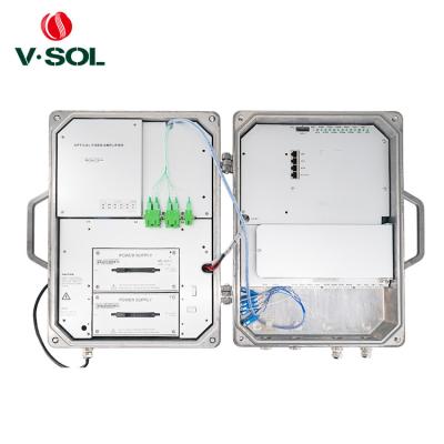 China GPON Outdoor OLT Network Device 8 Port Optical Network Terminal for sale