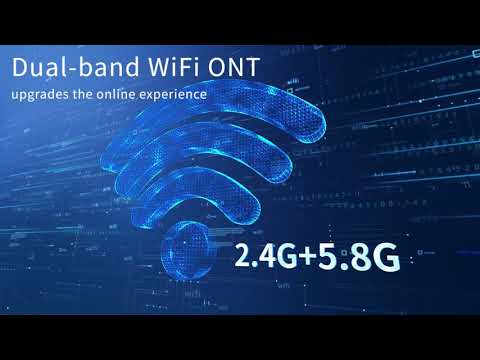 WIFI EPON GPON ONU XPON 2GE 1POTS Ac HG323DAC For Home Gateway