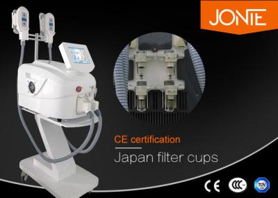 China Portable Cryolipolysis Slimming Machine With Double Hand Pieces Working Simultaneously for sale