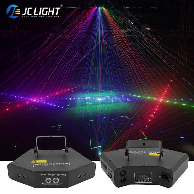 China Disco Lazer Projector DJ Disco Lasers Show Stage Lazer 6 Eyes Mini Laser Ktv Light en venta