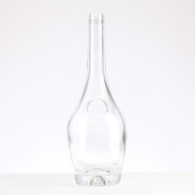 China Liquor personalizado Vodka Gin Whiskey Tequila Botella de vidrio de 750 ml con tapón de goma en venta
