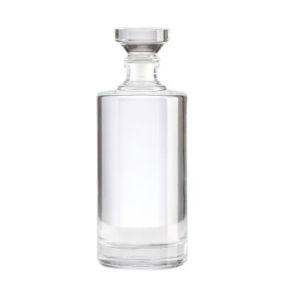 China Industrial Glass Bottle for 1L Liquor Whisky and Bitter Rubber Stopper Sealing Type for sale
