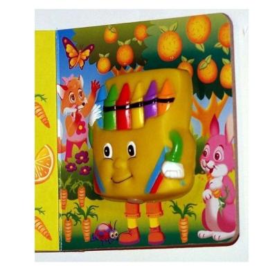 Китай Книга картона детей, изготовленные на заказ цветы книги детей CMYK печатания продается