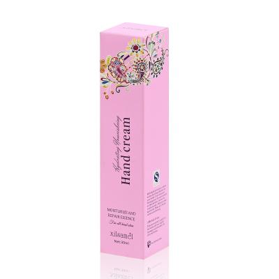 Китай Hand Cream Cosmetic  Packing Box Gloss Art Paper Material  Colorful Printed Foldable Boxes продается