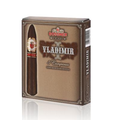 Китай Printed Cardboard Box Packaging for Tobacco Cigar Paperboard Box with UV Embossing Gold Hot Stamping Craft продается