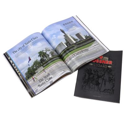 China Full Color Book 12 Pages Brochures Printing Custom Design Products Catalogues Logo Embossing Printed for sale