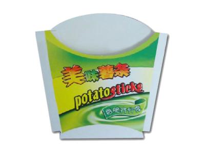 China Custom Printed Paper Box Factory Cheap Price Recycle Paper Material CMYK Colors Printing Potato Sticks Box Packaging for sale