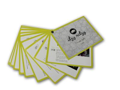 中国 注文の印刷のパンフレット、印刷する紙カード ペーパー印刷 販売のため