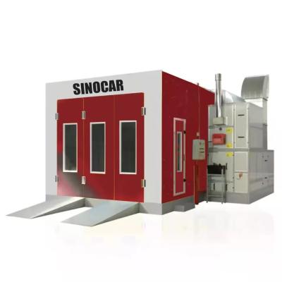 China Fire Resistant Car Spray Booth 7.9 M Automotive Paint Spray Booth 3T for sale