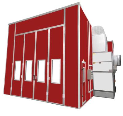 China 84kw Coating Solutions Truck Spray Booth 15m Vehicle Paint Booth for sale
