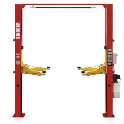 China Durable 220V 380V 60Hz Two Post 10000 Lb Car Lift 6-8 Bar Operated Air Pressure for sale