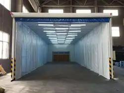 China Painting Spray Booth Oven Downdraft Paint Booth Bus Truck Container Spray Booth for sale