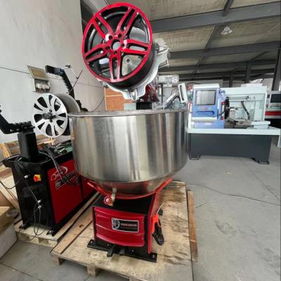 China Máquina de reparação de jante de luxo Máquina de polir jante de carro Equipamento Máquina de moagem de jante à venda