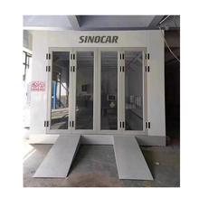 China CCC Furniture Spray Booth 2 Stage Filter Car Safety Door Included Portable Paint Booth Auto for sale
