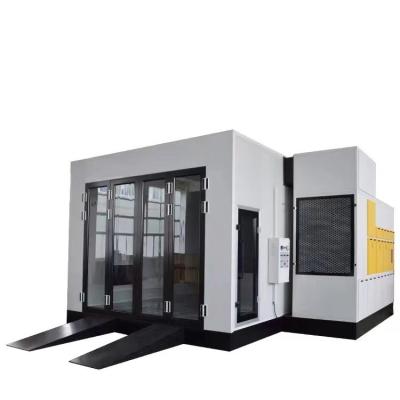 China Spray Booth Vehicle Painting Booth with Floor Filter Celling Filter Te koop