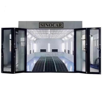 China Steel Vehicle Spray Booth with Included Curing System - Ideal for Automotive Industry zu verkaufen