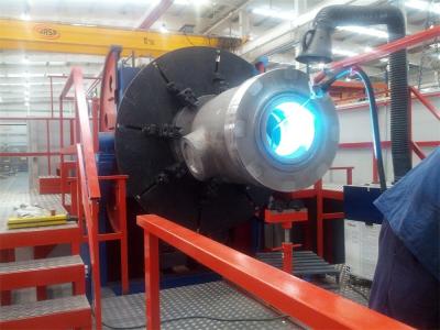 China 18T Industrial Hydraulic Beam Welding Line 6.5m/Min Flange Straightening Machine for sale