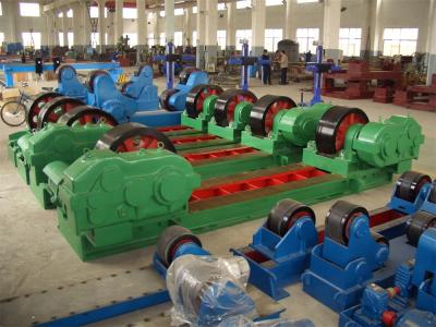 China 40T VFD Pipe Roller Welding Positioner , 3KW Welding Turning Rolls for sale