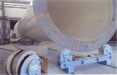 Chine Rotateur de soudure de positionneur de tuyau de peinture du cylindre 400T avec le rouleau métallique à vendre