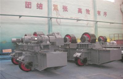 China 500 Ton 350mm Heavy Duty Welding Rotator Conventional Rubber Roller for sale