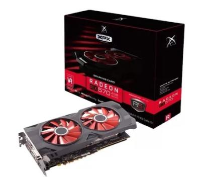 China GDDR5 Mining Video Cards , Non LHR RX590 8g Graphics Card for sale