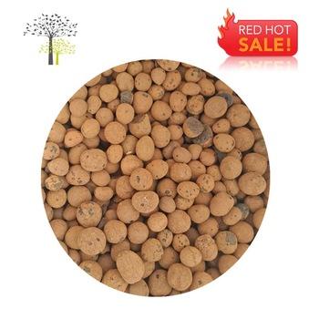 China Planting Grow Media 9 12mm 12 16mm Ceramic Clay Pebbles Site Expanded Clay Pebbles for sale