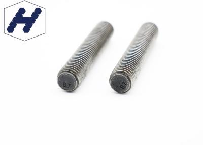 China Plain Finishing Double Ended Bolts Thread To Thread Class 2A Stud Anchor Bolt for sale