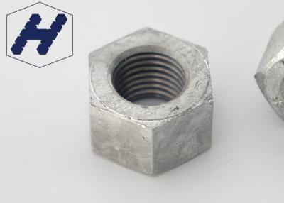 China Galvanized Finished M10 Fine Thread Nut  8mm Hex Nut In Oil Fields for sale